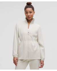 lululemon - Softstreme Cinch-Waist Full-Zip Jacket - Lyst
