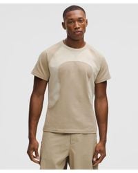 lululemon - French Terry Tight-Fit T-Shirt - Lyst