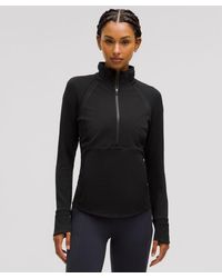 lululemon - – Cold Weather Running Half Zip – – Size 4 - Lyst