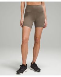 lululemon - Wunder Train High-rise Shorts With Pockets - 6" - Color Brown - Size 0 - Lyst