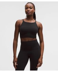 lululemon - – Focuser High-Neck Sports Bra Light Support, C/D Cup – – Size Large - Lyst