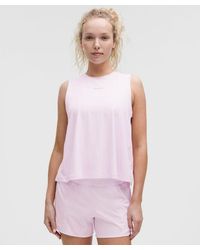 lululemon - Pace Crush Cross-Back Graphic Tank Top - Lyst