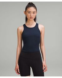 lululemon - Ebb To Street Cropped Racerback Tank Top - Lyst