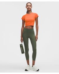 lululemon - Fast And Free 6-Pocket High-Rise Crop 23" - Lyst