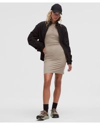 lululemon - All Aligned Ribbed Long-Sleeve Henley Dress - Lyst