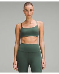lululemon - Wunder Train Strappy Racer Bra Light Support, A/b Cup - Lyst