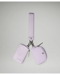lululemon - – Dual Pouch Wristlet Bag – //Pastel - Lyst
