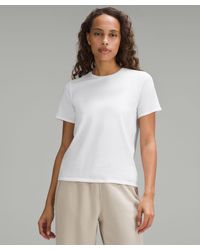 lululemon - All Yours Organic Cotton Crewneck T-Shirt - Lyst