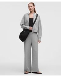lululemon - – Scuba Mid-Rise Wide-Leg Pants Waffle – – Size Large - Lyst