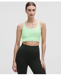 lululemon - Energy Longline Bra Medium Support, B-D Cups - Lyst