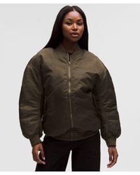 lululemon - Reversible Oversized 600-Down-Fill Bomber Jacket - Lyst