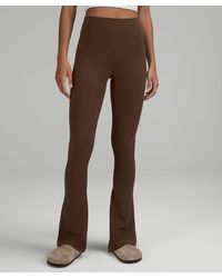 lululemon - Align High-rise Mini-flared Pants Regular - Color Brown - Size 0 - Lyst