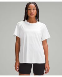 lululemon - All Yours Cotton T-shirt - Lyst