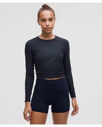 lululemon - All It Takes Ribbed Nulu Long-Sleeve Shirt - Lyst