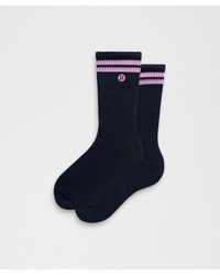 lululemon - Daily Essential Crew Socks Stripe - Lyst