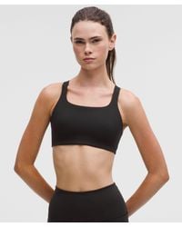 lululemon - – Ultralu Square-Neck Workout Sports Bra Medium Support, B/C Cup – – Size 14 - Lyst