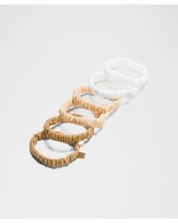 lululemon - – Skinny Hair Scrunchies 6 Pack – /Khaki - Lyst