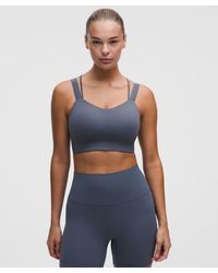 lululemon - – Like A Cloud Longline Sports Bra Light Support, D/Dd Cup – – Size 14 - Lyst