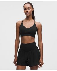 lululemon - Flow Y Ruched Bra - Lyst