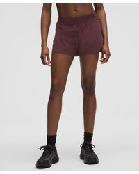 lululemon - – Fast And Free High-Rise Classic-Fit Split Shorts – 3" – – - Lyst