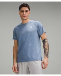 lululemon - – Metal Vent Tech Short-Sleeve Shirt Logo – – - Lyst