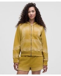lululemon - – Faded French Terry Full-Zip Hoodie Slnsh Collection – – Size Large - Lyst