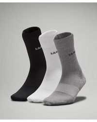 lululemon - Daily Stride Comfort Crew Sock3 Pack - Lyst