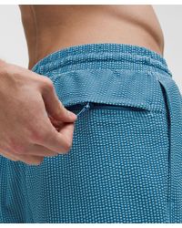 lululemon - Textured Swim Short 7" - Lyst
