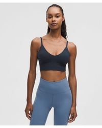 lululemon - Focuser Scoop-Neck Bra Nulu - Lyst