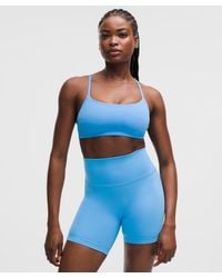 lululemon - Wunder Train Strappy Racer Bra - Lyst