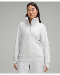 lululemon - Oversized Funnel-Neck Half-Zip Sweatshirt - Lyst