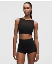 lululemon - Bend This Mesh Bandeau And V-Neck Bra - Lyst