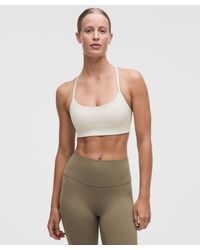 lululemon - – Flow Y Sports Bra Light Support, C/D Cup Design – – Size Large - Lyst