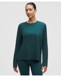 lululemon - – Swiftly Relaxed Long-Sleeve Shirt Hip Length Fit – – Size 8 - Lyst