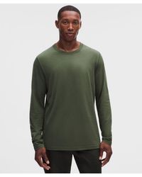 lululemon - – Everyday Classic Long-Sleeve T-Shirt – Cotton-Blend – – Size Large - Lyst