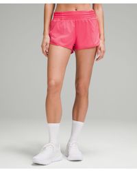 lululemon - Hotty Hot High-rise Lined Shorts 2.5" - Lyst