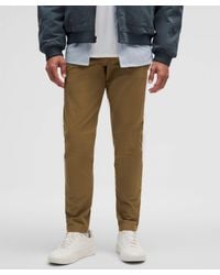 lululemon - Abc Slim-fit 5 Pocket Trousers 32"l Utilitech - Color Brown - Size 28 - Lyst