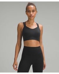 lululemon - – Like A Cloud Longline Sports Bra Light Support, D/Dd Cup – – Size 14 - Lyst