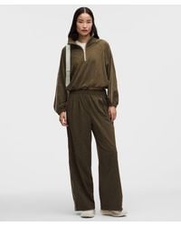 lululemon - – Seersucker High-Rise Pleated Pants Regular – – Size Large - Lyst