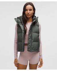 lululemon - Wunder Puff 600-Down-Fill Cropped Vest - Lyst