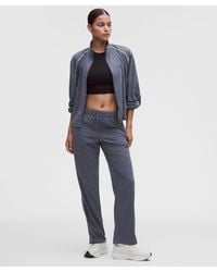 lululemon - – Two-Toned Mid-Rise Track Pants – – Size Large - Lyst