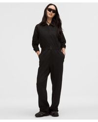 lululemon - – Ponte Relaxed-Fit Jumpsuit Slnsh Collection – – Size Large - Lyst