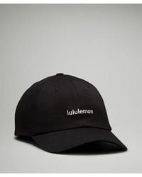 lululemon - Classic Ball Cap - Color Black/white - Size L/xl - Lyst