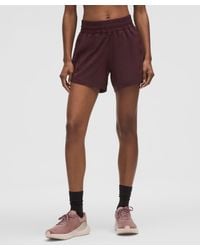 lululemon - Track That High-Rise Lined Short 5" - Lyst
