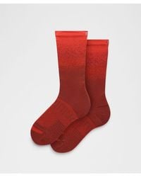 lululemon - Power Stride Crew Socks Ombre - Lyst