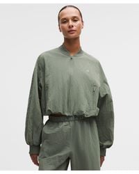 lululemon - Crinkle Nylon Track Jacket - Lyst