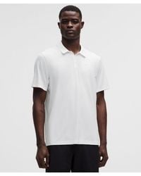 lululemon - Logo Sport Polo Short-sleeve - Color White - Size L - Lyst