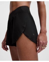 lululemon - Fast And Free High-Rise Classic-Fit Split Short 3" - Lyst
