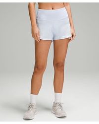 lululemon - Speed Up High-rise Lined Shorts 4" - Lyst