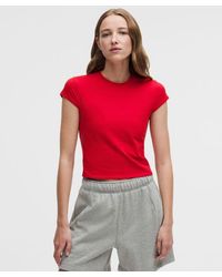 lululemon - – Organic Baby Tee – /Neon – - Lyst